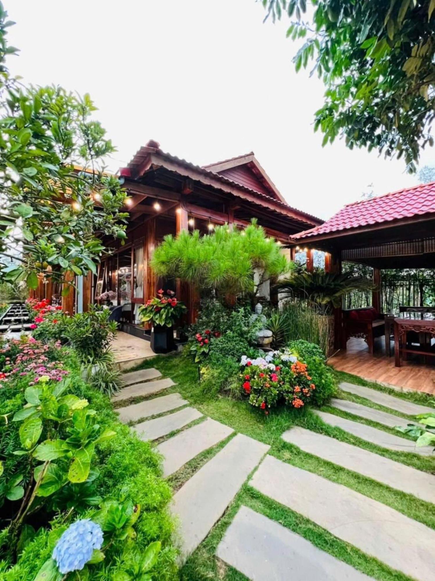 Vuon Tra Homestay Mang Den Kon Von Kla Экстерьер фото