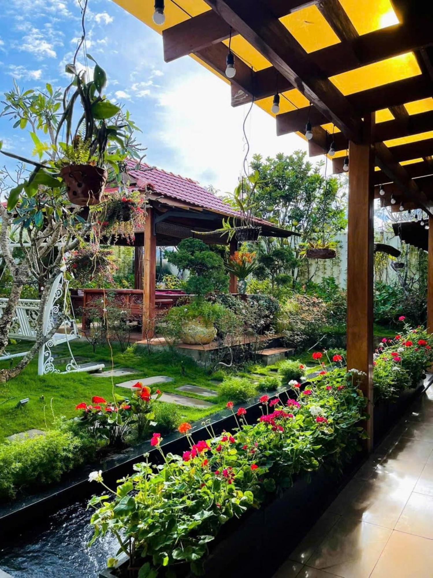 Vuon Tra Homestay Mang Den Kon Von Kla Экстерьер фото