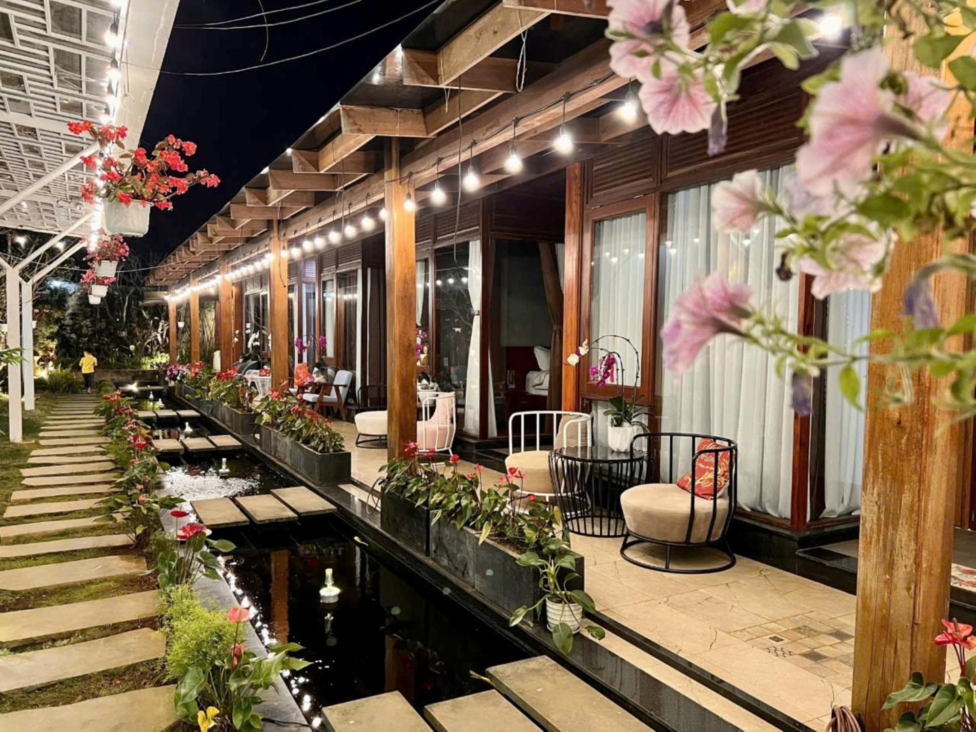 Vuon Tra Homestay Mang Den Kon Von Kla Экстерьер фото